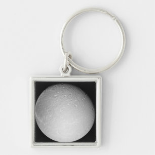 Saturns Mond Dione Schlüsselanhänger