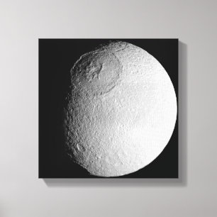 Saturns Mond Tethys 2 Leinwanddruck