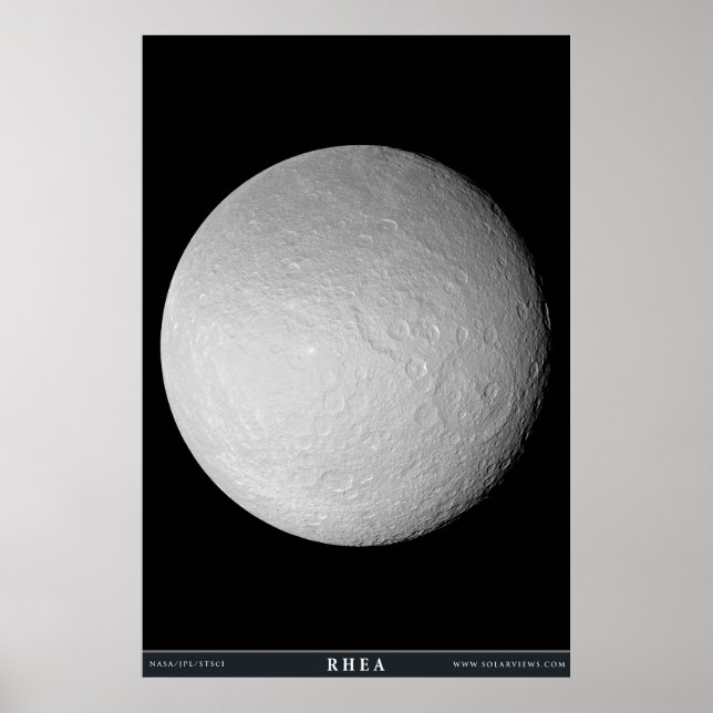 Saturns Mondhütte Poster (Vorne)