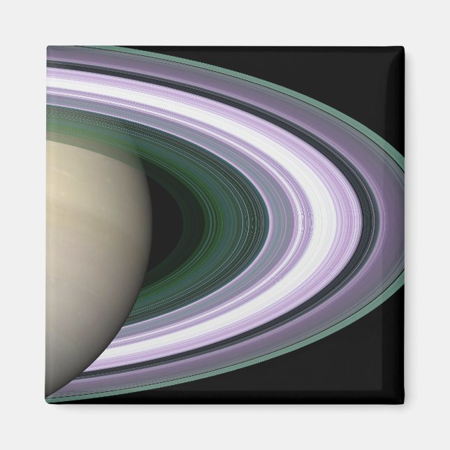 Saturns Rings Magnet (Vorne)
