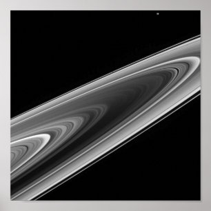 Saturns Rings Poster