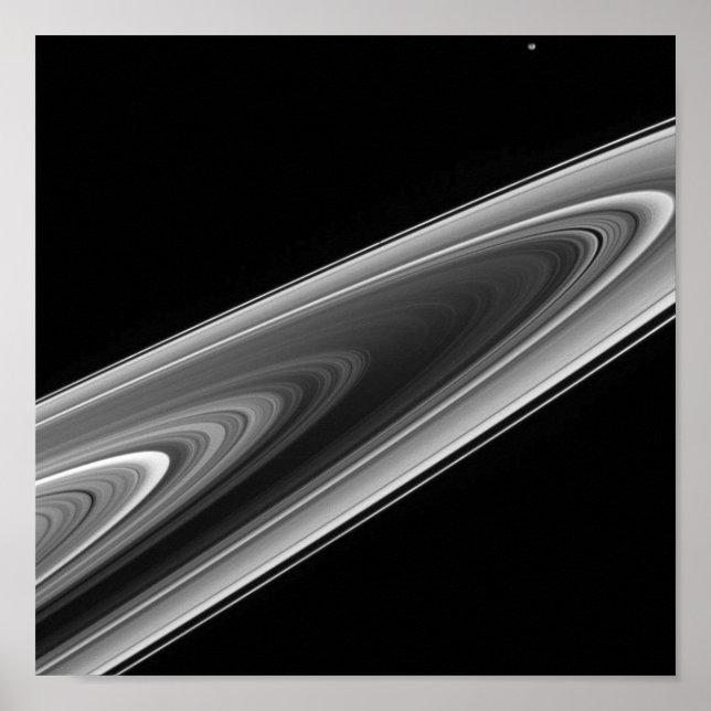 Saturns Rings Poster (Vorne)