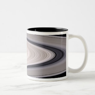 Saturns Ringsystem Zweifarbige Tasse