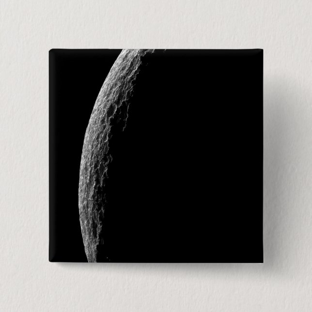 Saturns Tethys Button (Vorderseite)