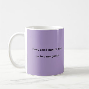 Saturns weiche Lilac-Momente Kaffeetasse