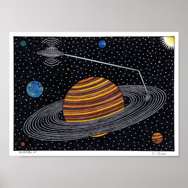 Saturntable #2 Poster (Vorne)