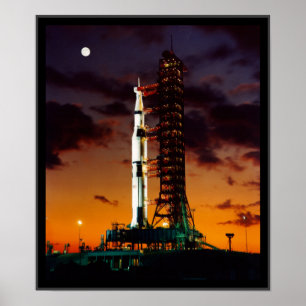 SaturnV Rocket Poster