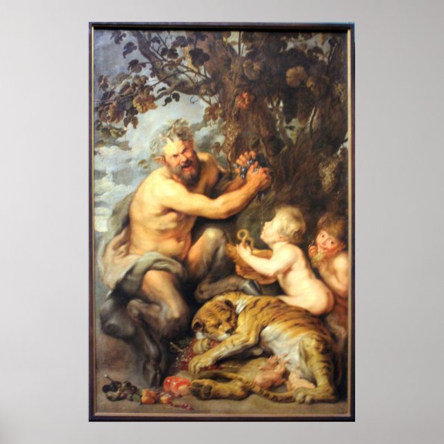 Satyr und Tigress Poster (Vorne)