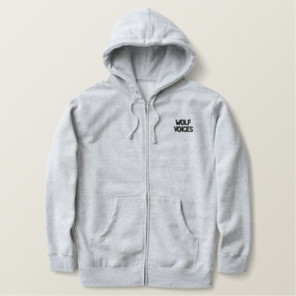 Satzjacke/Hoodie Bestickter Hoodie