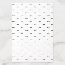 Satzschlange-Monogramm