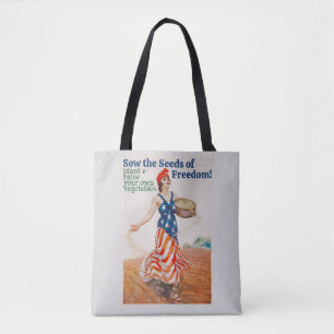 Sau die Samen der Freiheit! Tragetasche Tasche