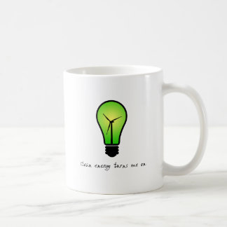 Saubere Energie-Birne - Tasse