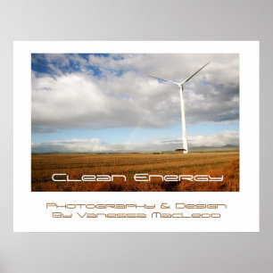 Saubere Energie III Poster