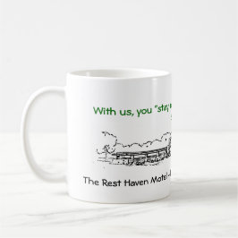 Saubere Entwurfs-Tasse Usonian Gasthauses Kaffeetasse