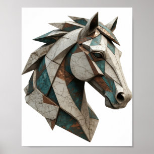 Saubere graue ABSTRACT ART Grafikdesign Poster
