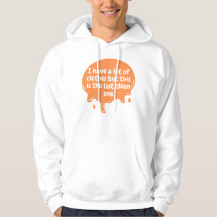 saubere Kleidung Hoodie