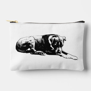 Saubere Kontur Zip Pouch Zubehörtasche