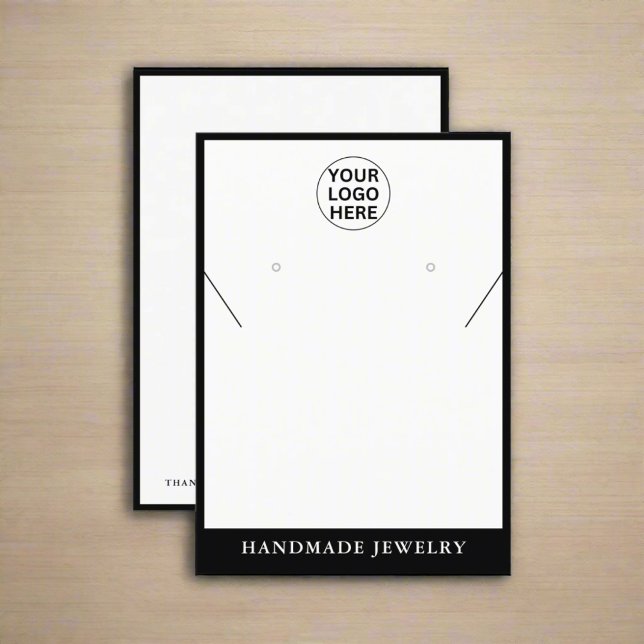 Saubere Ohrringe - Edelschmuck-Logo Telefonnummerkarte (Von Creator hochgeladen)