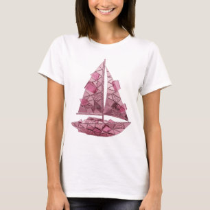 Saubere Pink ABSTRACT ART Grafikdesign T-Shirt
