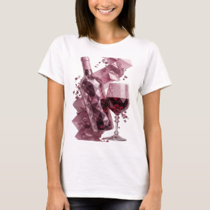 Saubere Silber ABSTRACT ART Statement Design v3 T-Shirt