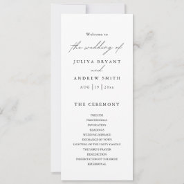 Saubere, stilvolle schwarz-weiße Hochzeitskarte