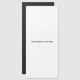 Saubere weiße minimalistische Dankeskkarte für Kra Magnetkarte