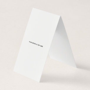 Saubere Weiße Minimalistische Geschäft Dankeskarte