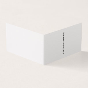 Saubere Weiße Minimalistische Opa-Geburtstagskarte