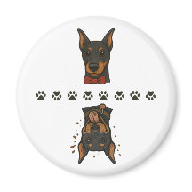 Sauberer Dobermann Dirty Dobermann Kein Text Gesch