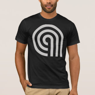 sauberer Logo-T - Shirt des Ästheten
