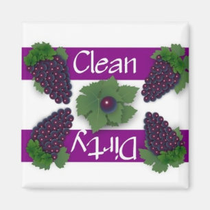 Sauberer oder schmutziger magnet