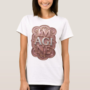 Sauberes Gold IMAGINE Design T-Shirt