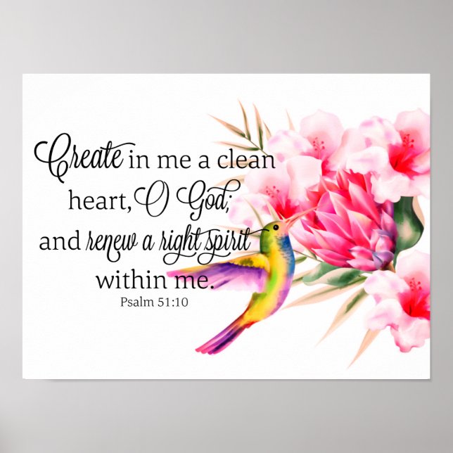 Sauberes Herz Poster (Vorne)