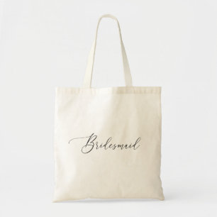 Sauberes Minimalistisches Brautparty Bridesmaid Tragetasche