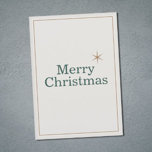 Sauberes & minimalistisches Frohe Weihnachten
