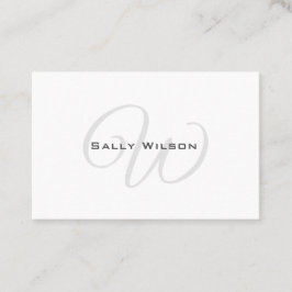 Sauberes und elegantes Personal Shopper Design Visitenkarte