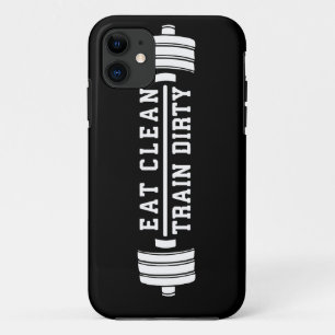 Sauberkeit essen, Zugschmutzigkeit - Workout Inspi Case-Mate iPhone Hülle