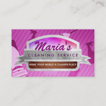 Sauberkeit-Service-Slogans Business Cards