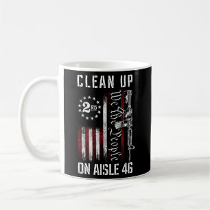 Saubermachen auf Aisle 46 Wir, die amerikanische F Kaffeetasse