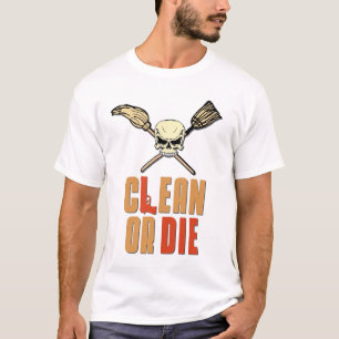 Säubern Sie oder die T-Shirt