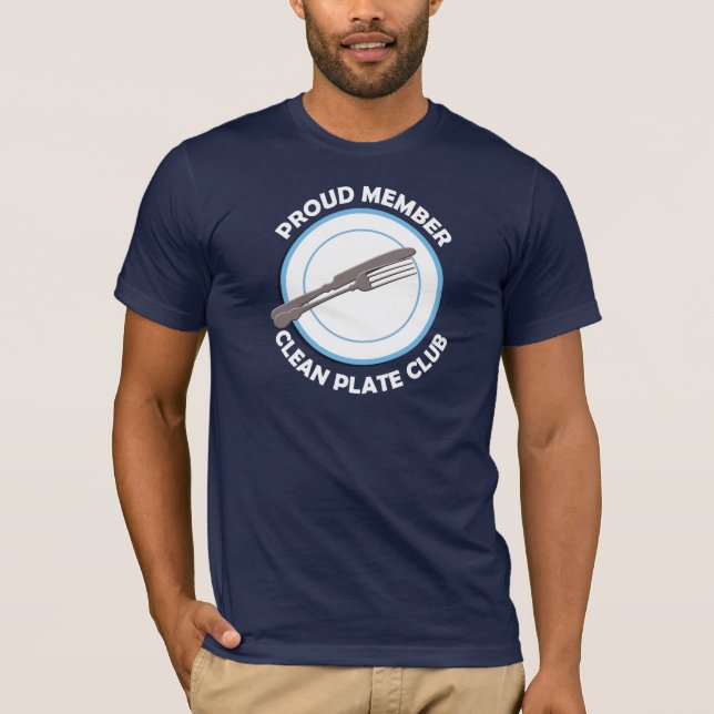 Säubern Sie Platten-Verein-Gründungsmitglied T-Shirt (Vorderseite)