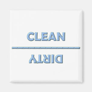 Säubern Sie schmutzigen Magneten Magnet