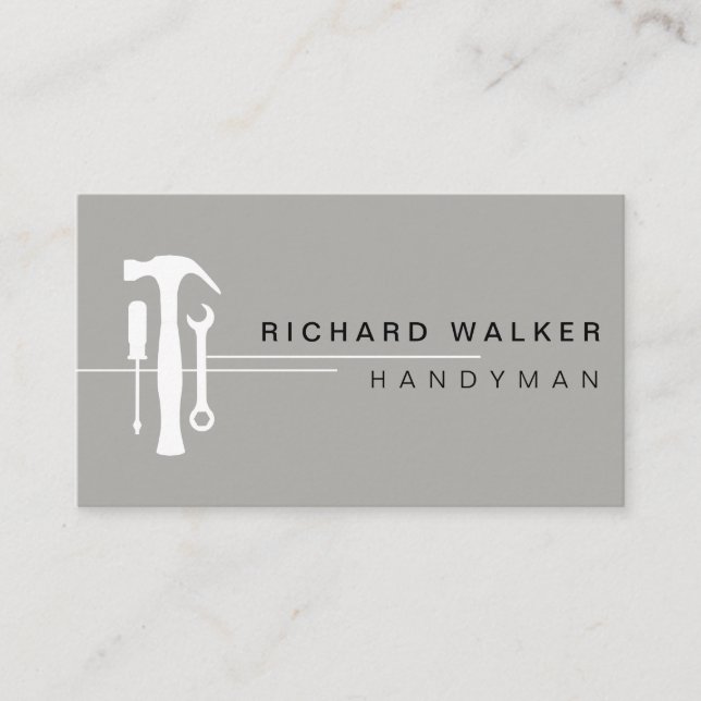 Säubern Sie Visitenkarte (Vorderseite)