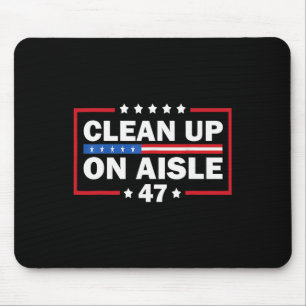 Säuberung des Aisle 47 Impeach 47 Anti-Trump-Präsi Mousepad