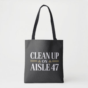 Säuberung des Anti-Trump-Spaßes Aisle 47 Tasche