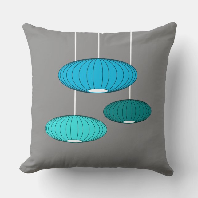 Saucer Lamps Kissen (Vorderseite)