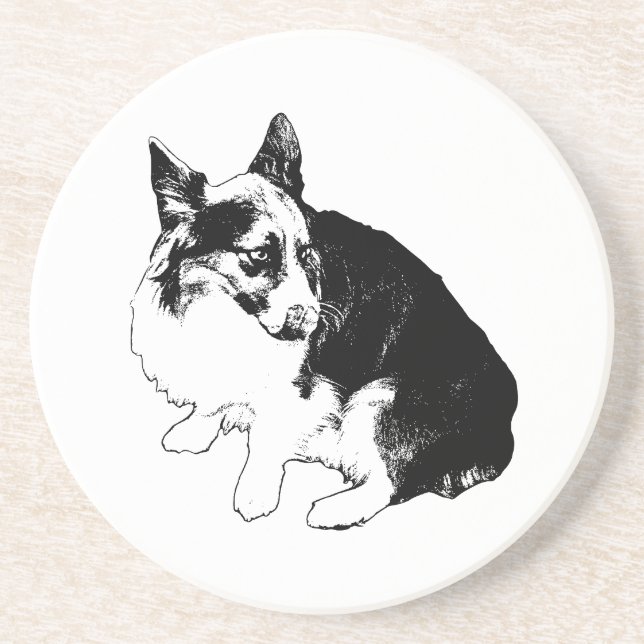 Saucer Sentinel Getränkeuntersetzer (Vorne)