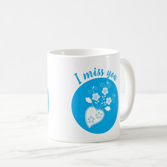 Saudade bedeutet, dass ich dir das portugiesische  kaffeetasse (VorderseiteRechts)