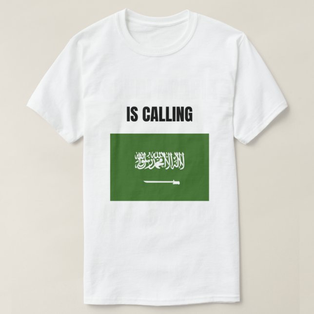 Saudi Arabia Vacay T-Shirt (Design vorne)