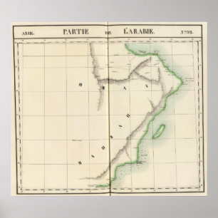 Saudi-Arabien, Asien 92 Poster